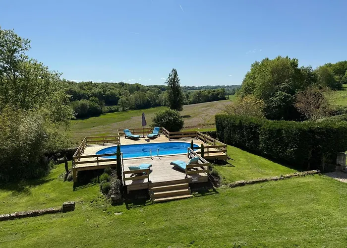 Semesterbostad Domaine Le Nourrissat Savignac-de-Duras